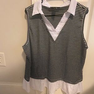 Ashley Stewart Cute Sweater Vest